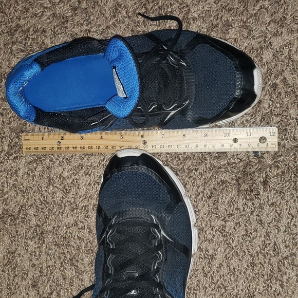 Mens 9.5 blue & black Fila running shoes - Picture 9 of 9